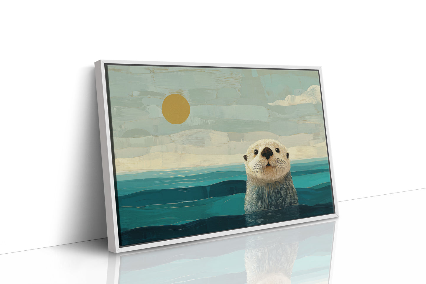 Sea Otter's Morning Curiosity