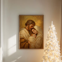 Sacred Light On Winter Morning