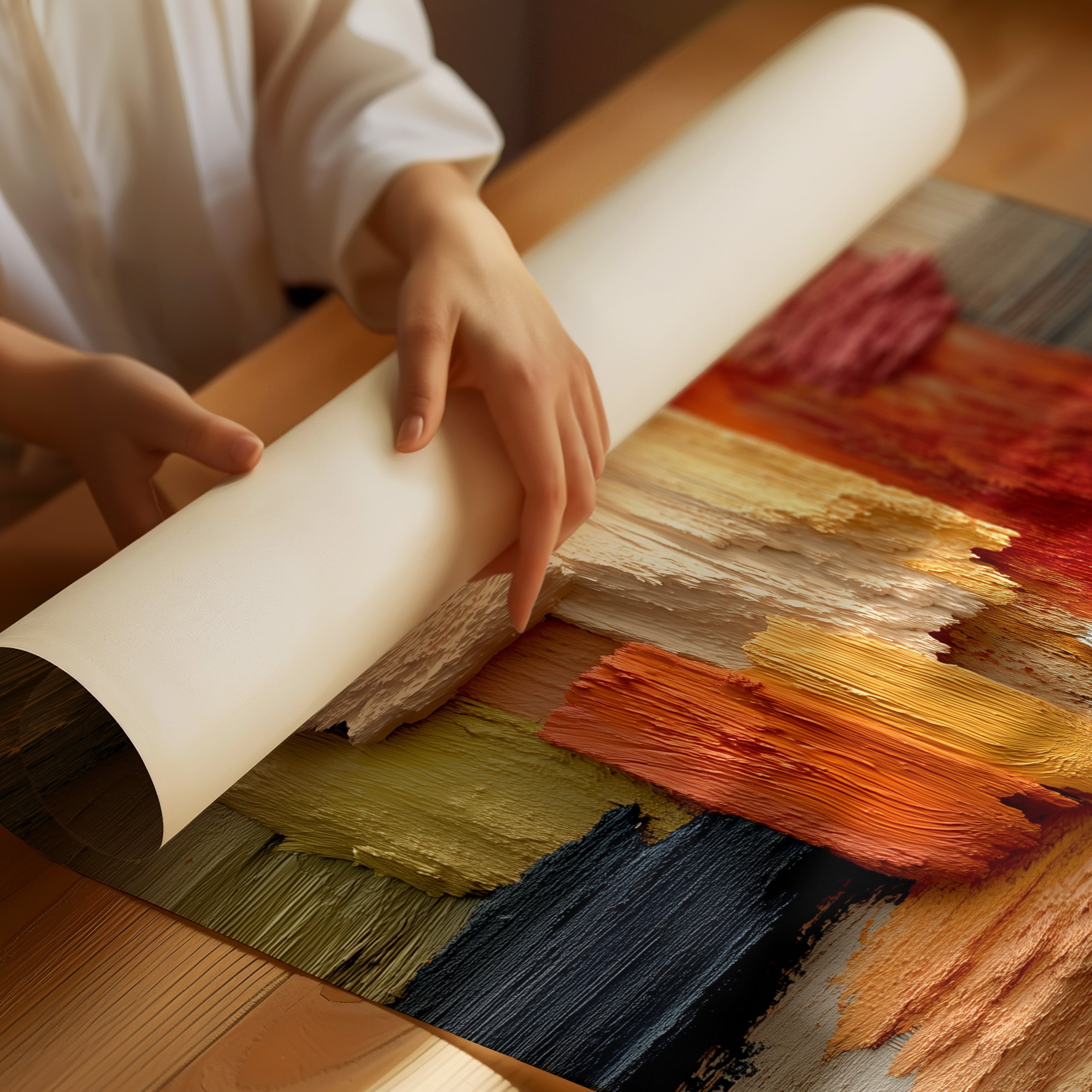 Colors Dance Through Morning Light