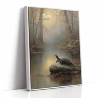 Solitude Bathes in Golden Mist