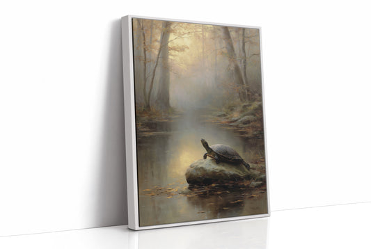 Solitude Bathes in Golden Mist