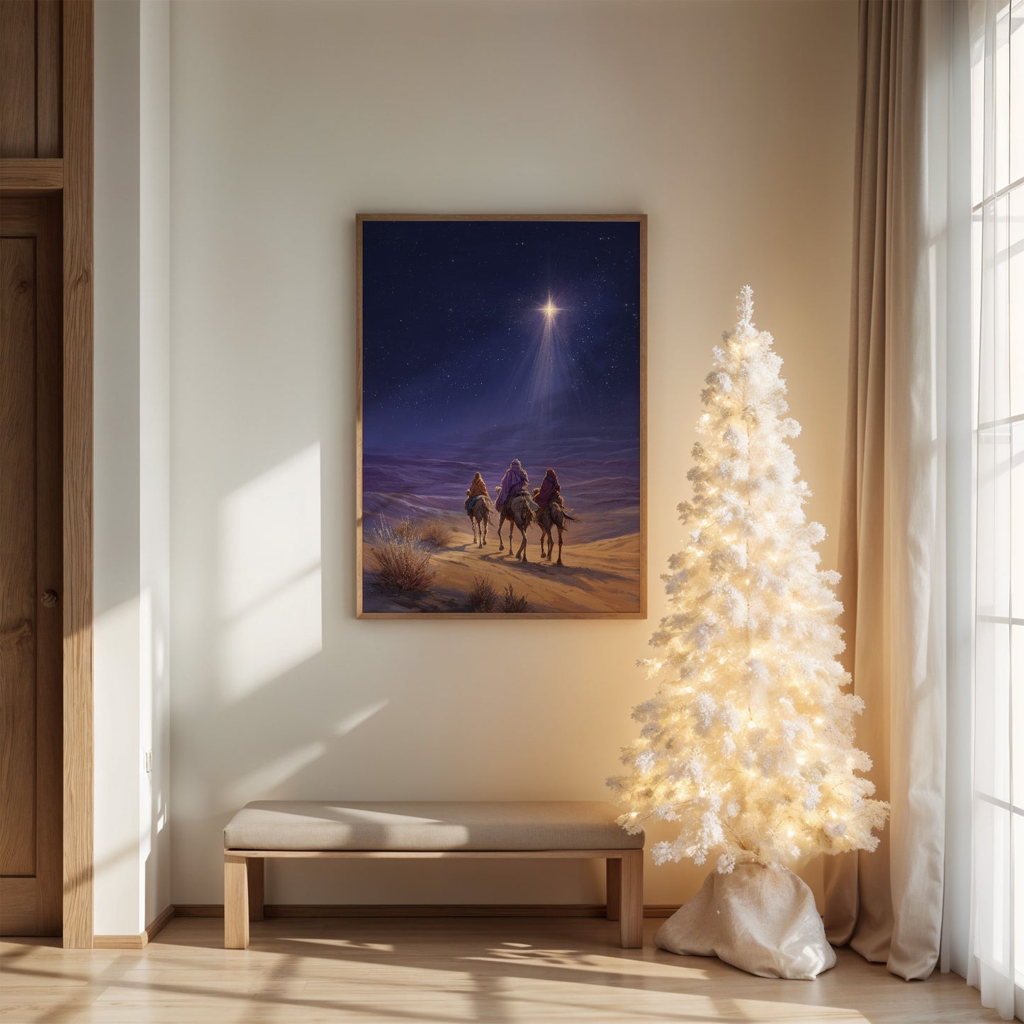 Desert Night Leads Three Kings Home