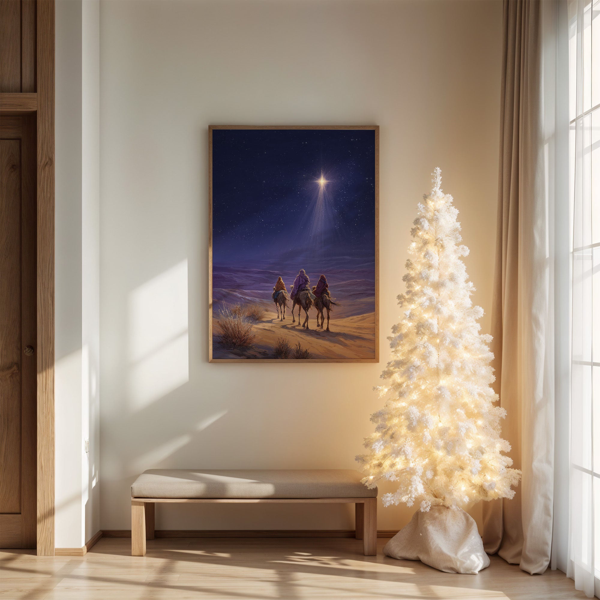 Desert Night Leads Three Kings Home