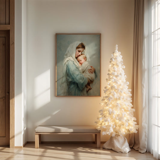 Winter Light Blesses Sacred Moments