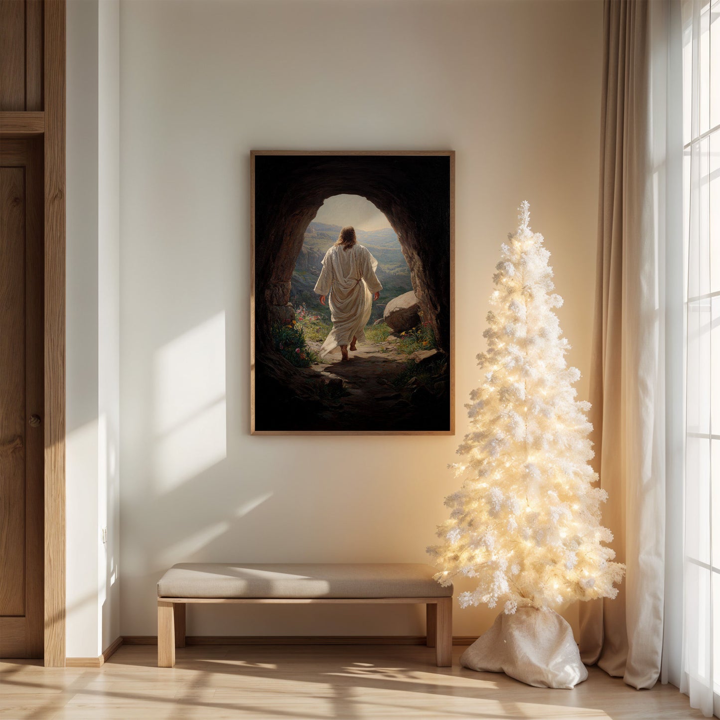 Morning Light Through Sacred Windows