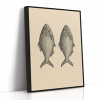 Two Fish Vintage Loaves and Fishes Symbol