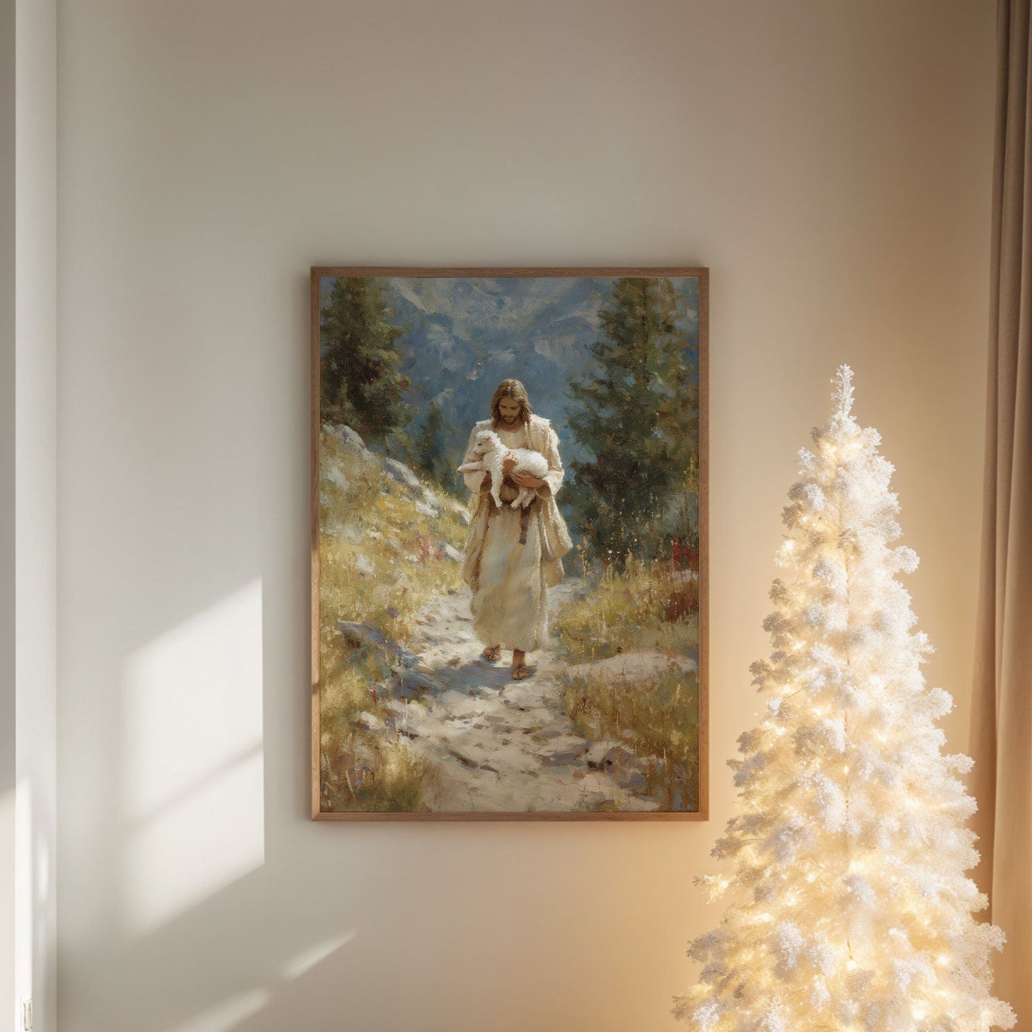 Mountain Path Leads To Peace