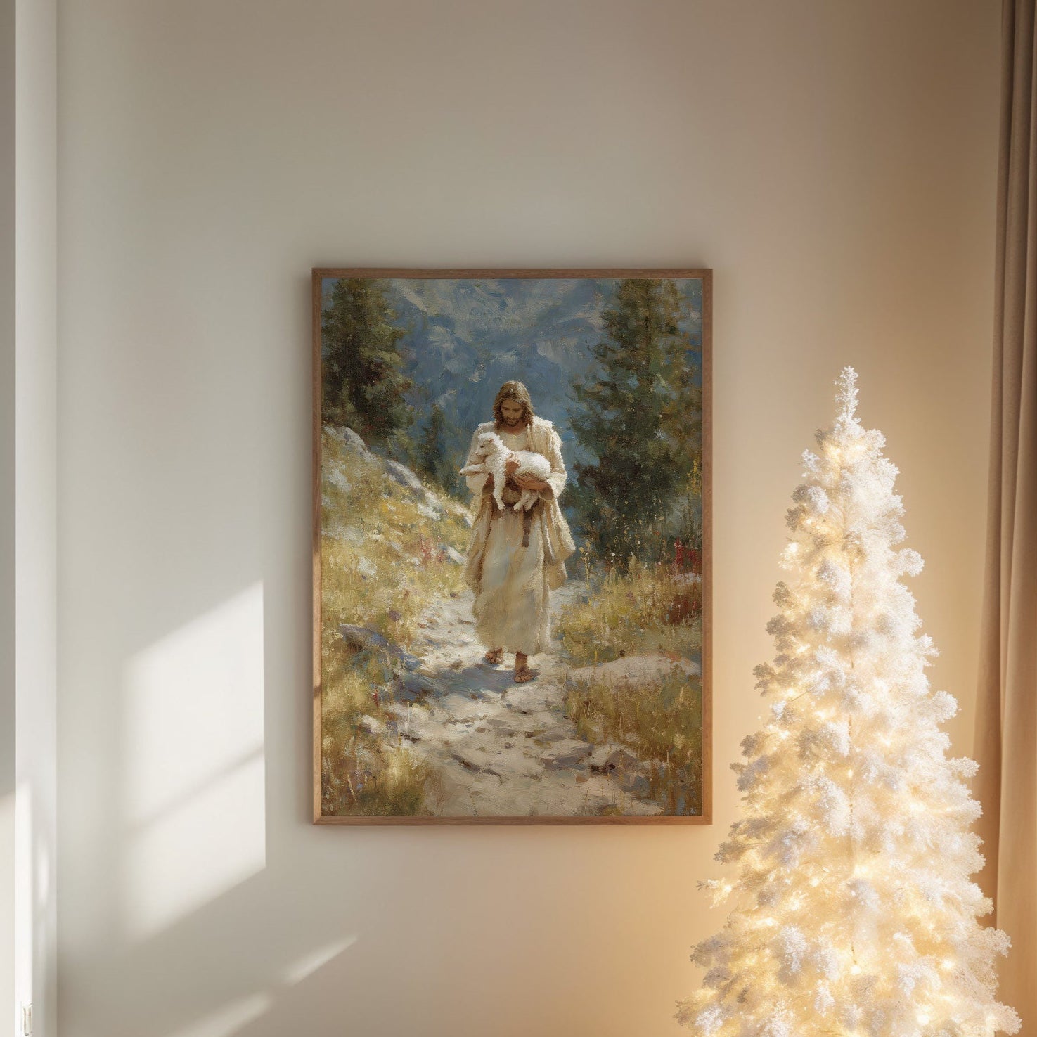 Mountain Path Leads To Peace