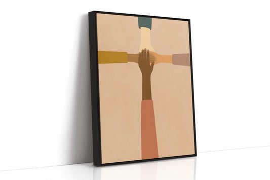 Together in Grace Minimalist Hands
