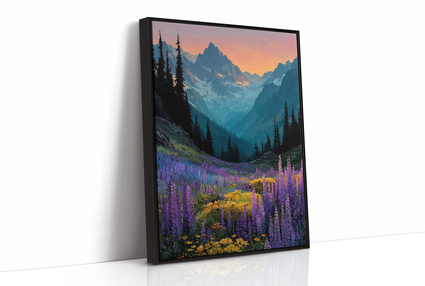 Lupines at the Last Light