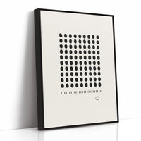 The Ninety-Nine and the One Minimalist Print