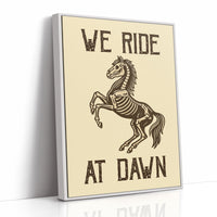 Ride at Dawn Bones Dance Under Desert Sun