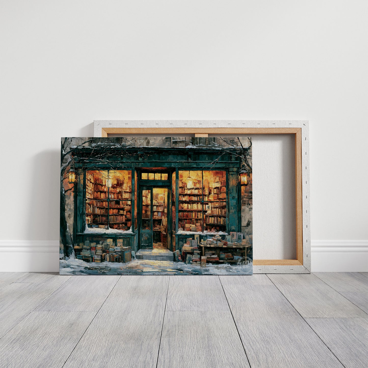 Bookshop in the Snow