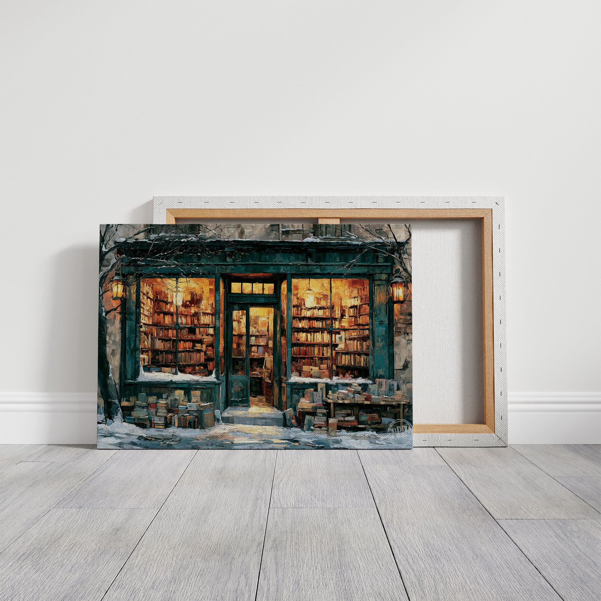 Bookshop in the Snow