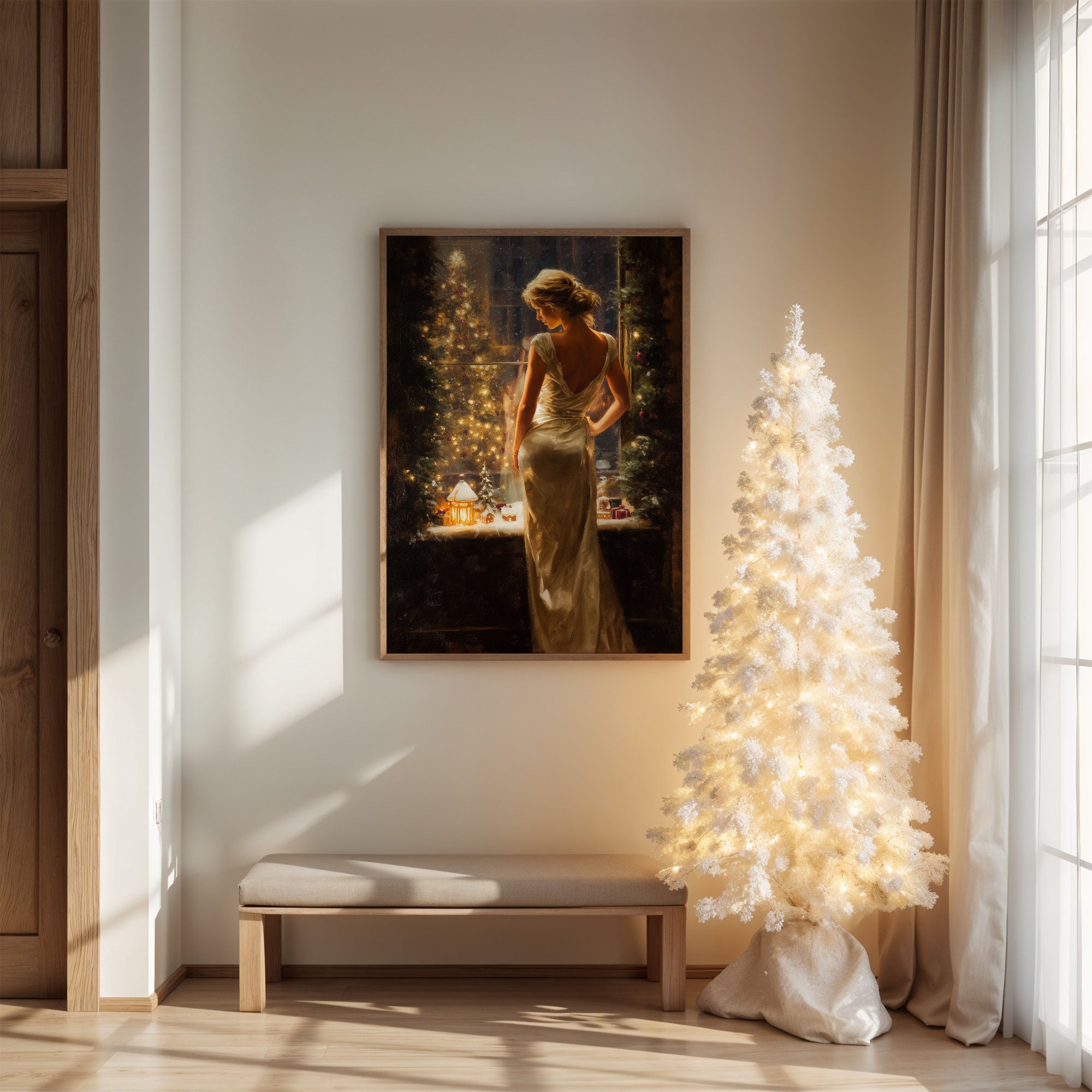 Winter's Glow Dances Through Time