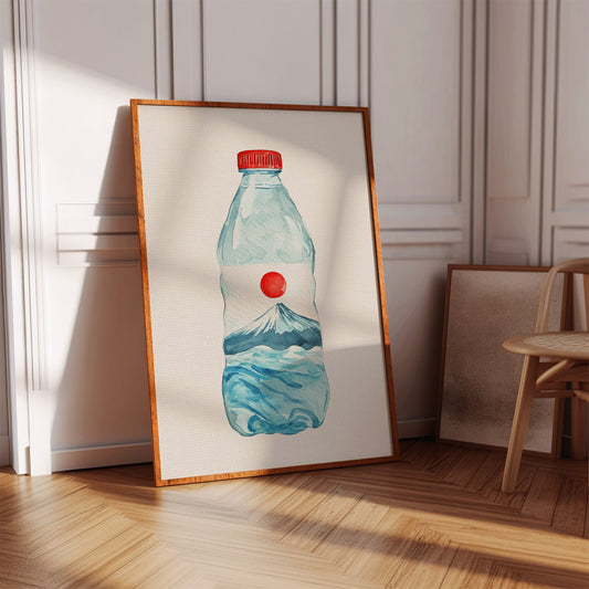 Mount Fuji In A Bottle