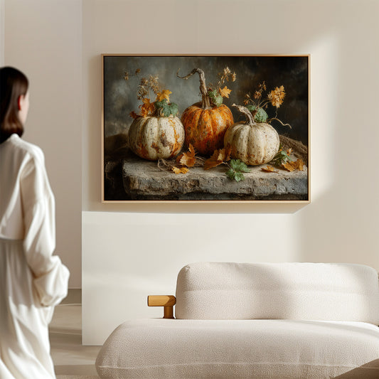 Harvested Moments on Weathered Stone