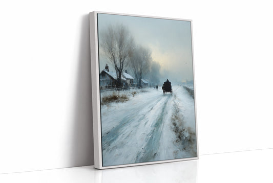 Carriage on the Frozen Road
