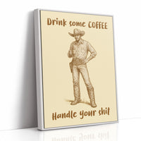 Cowboy Wisdom At Dawn