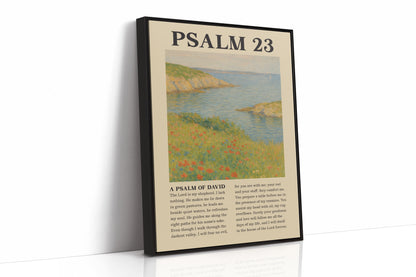 Psalm 23 Coastal Peace Print