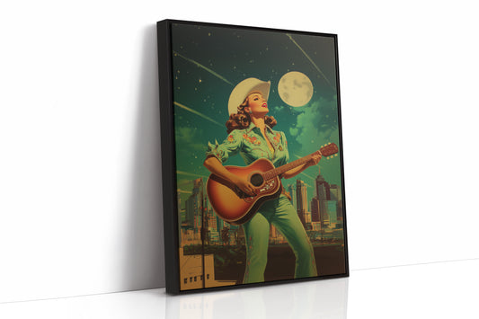 Moonlit Melodies Paint Nashville Green