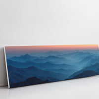 Blue Mountains Beneath A Quiet Dawn