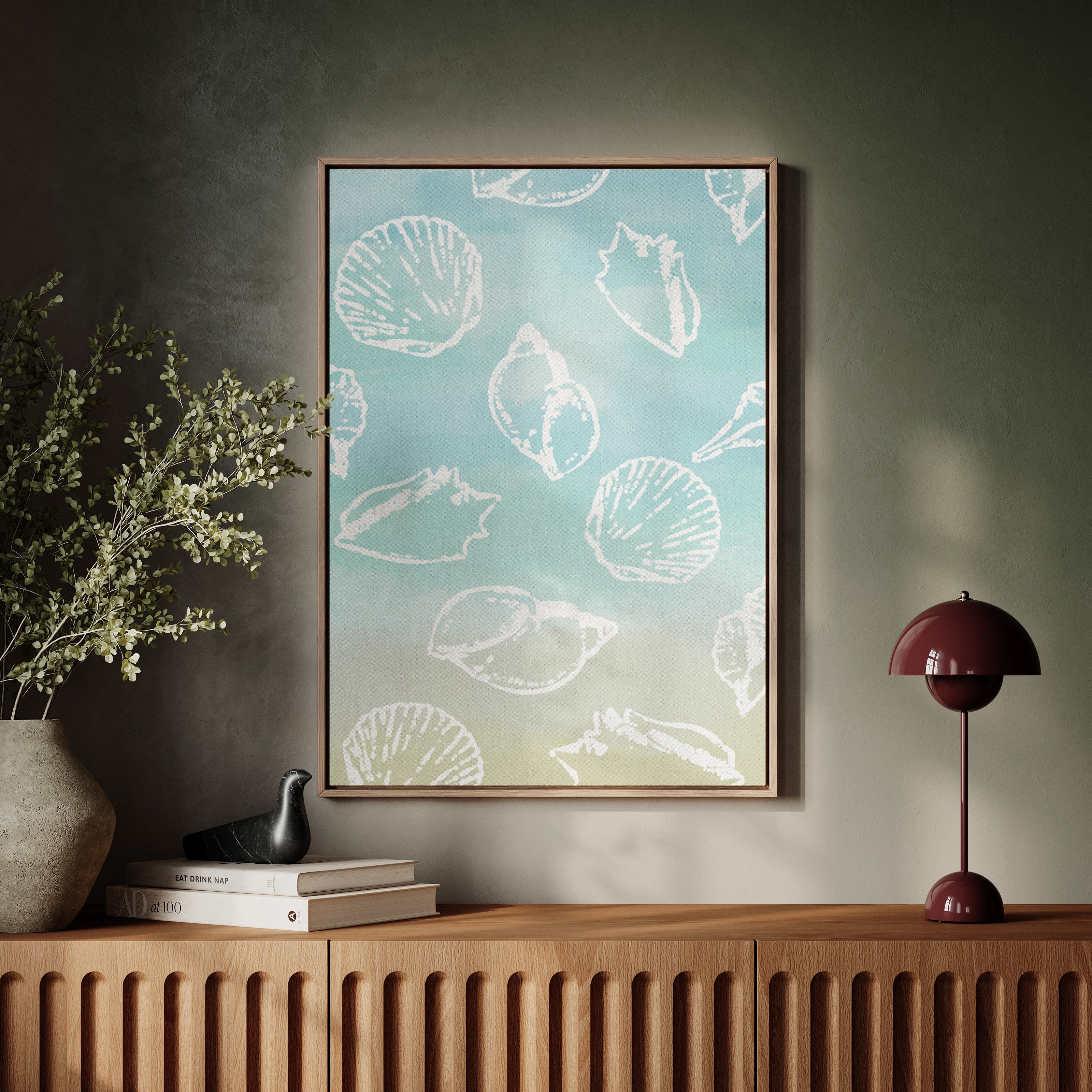 Seashells Dance In Morning Mist