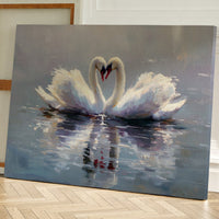 Hearts Entwined Upon Still Waters