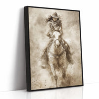 Dust Dances Behind Prairie Thunder
