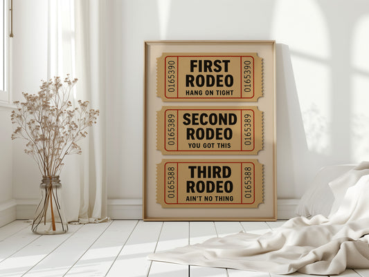 Rodeo Tickets – Life's Little Lessons, Western Style