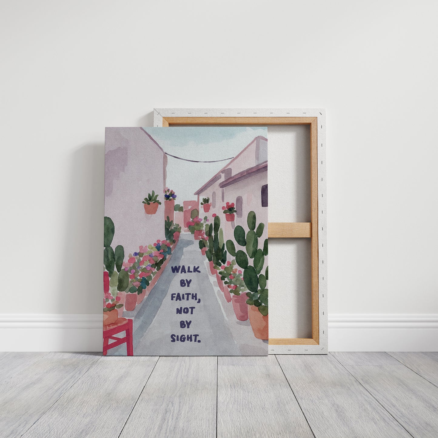 Faith Walk Through the Flowered Alley