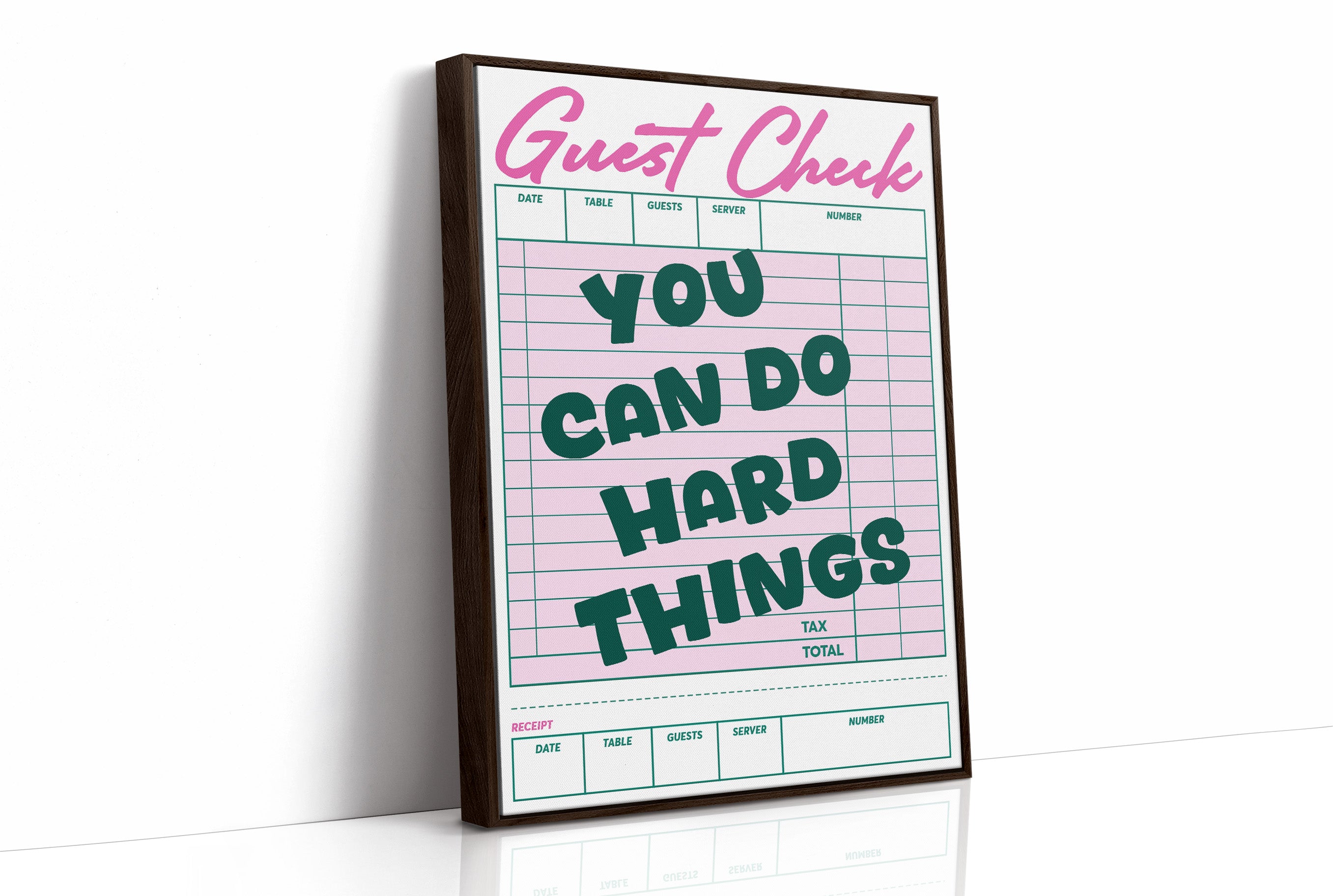 You Can Do Hard Things Guest Check