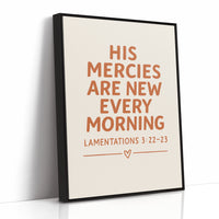 New Every Morning Scripture Print