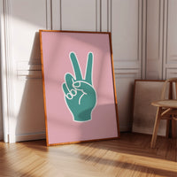 Peace Signs Paint Summer Stories