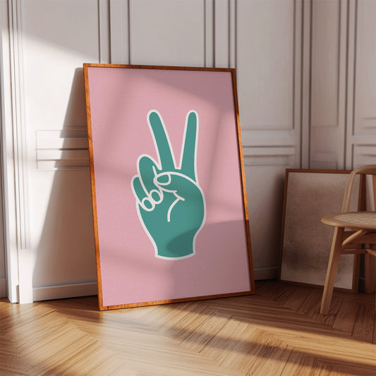 Peace Signs Paint Summer Stories