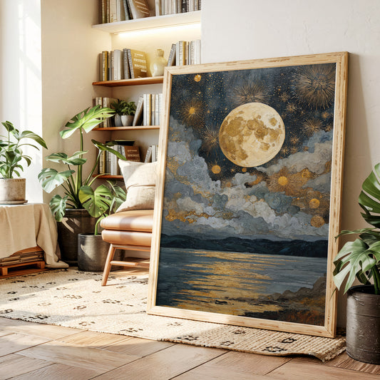 When Moonlight Ignites the Sea
