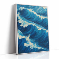 Tides Dance In Cerulean Motion