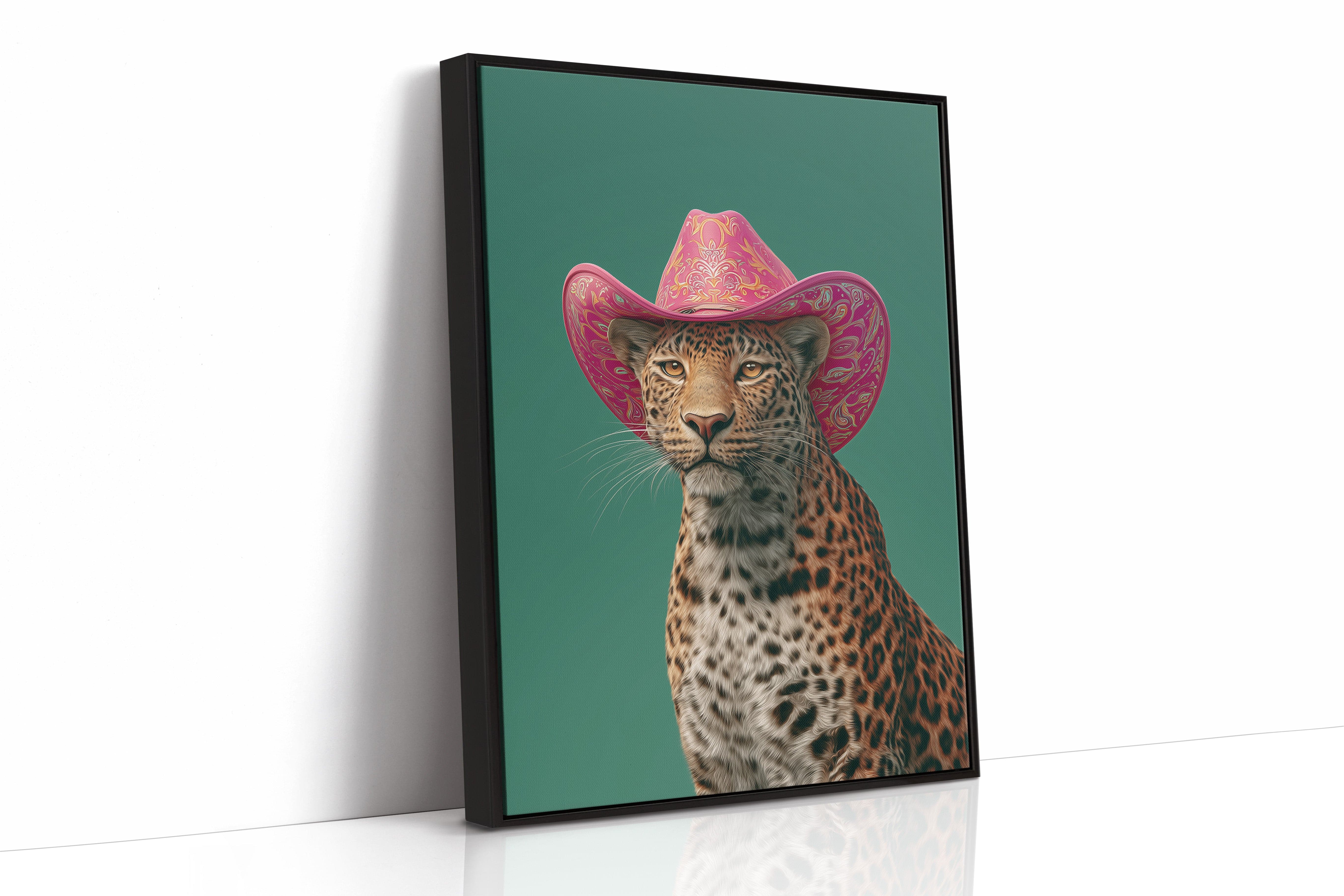 Leopard Wears Rodeo Queen Dreams