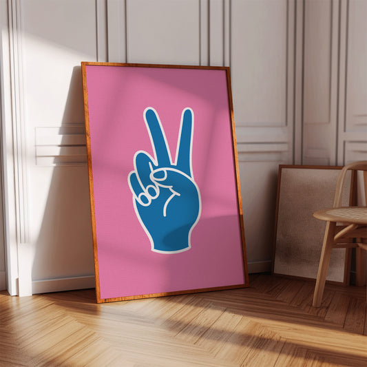 Peace Signs Paint Summer Stories