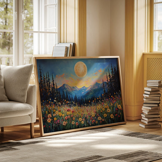 Moonlit Meadow Sings Mountain Songs