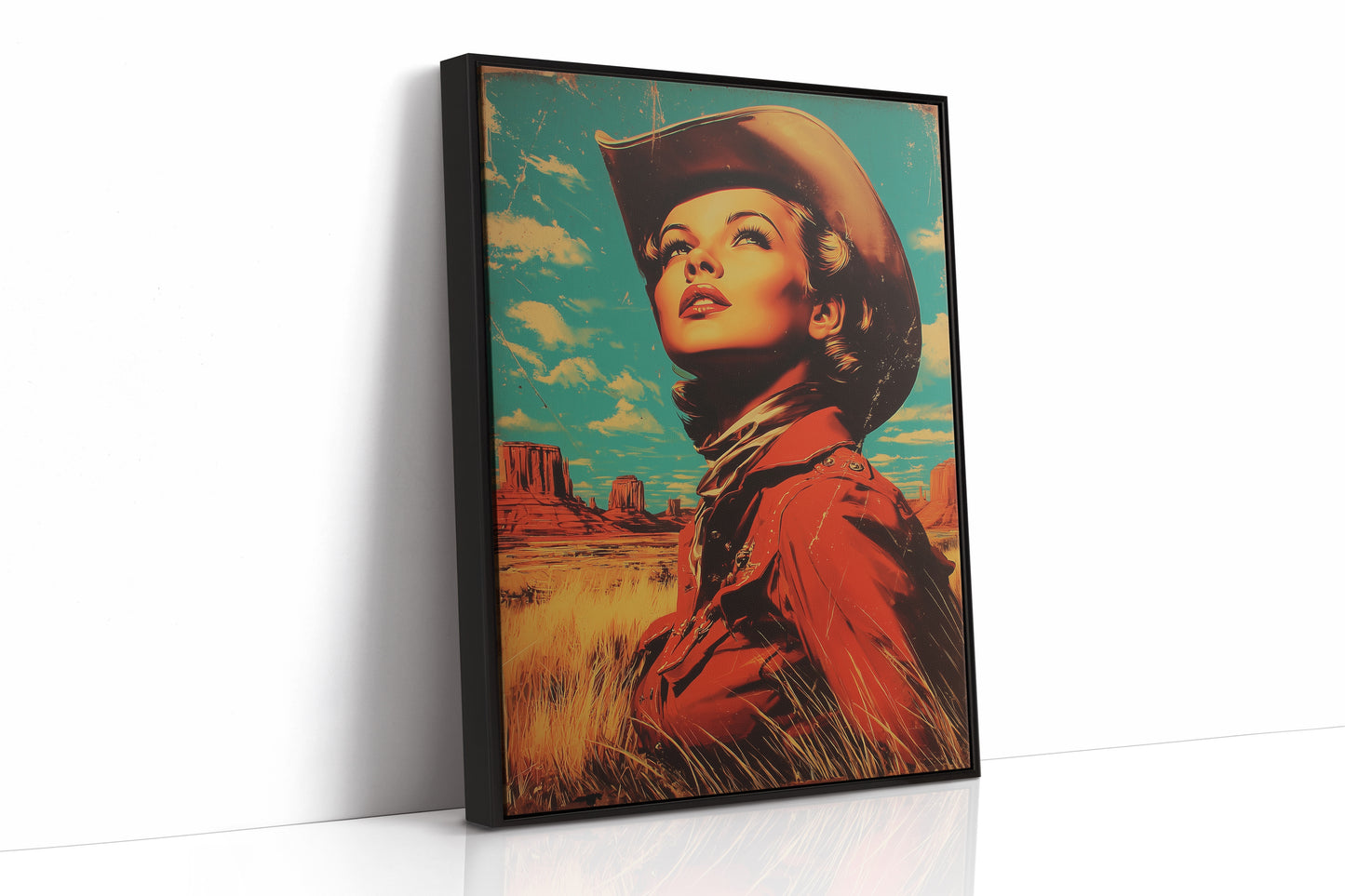 Turquoise Skies Meet Western Pride