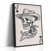 Cowboy Skull Deals Wild Cards