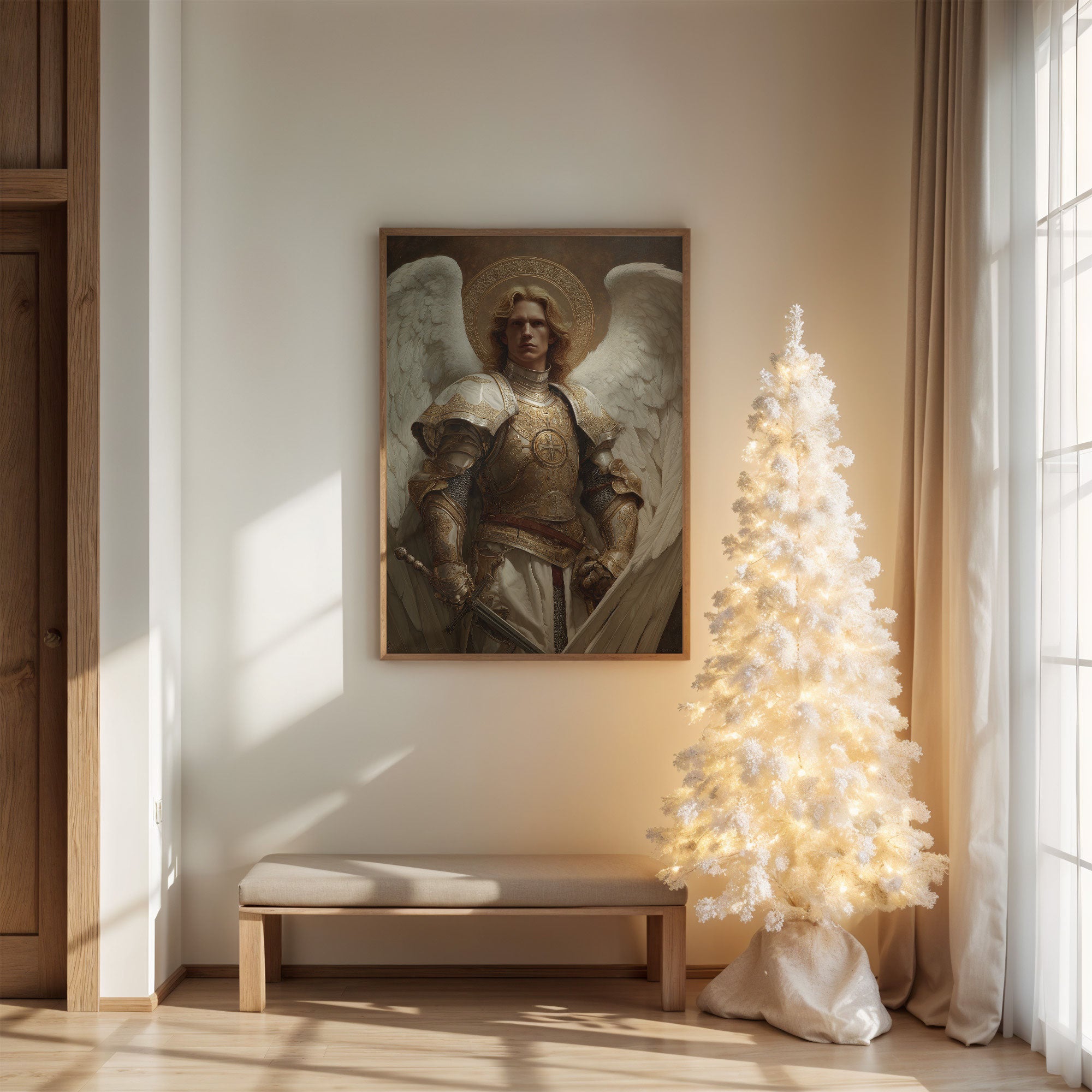 Sacred Light Through Winter Windows