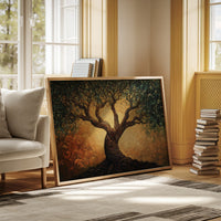 Ancient Olive Dances At Dawn