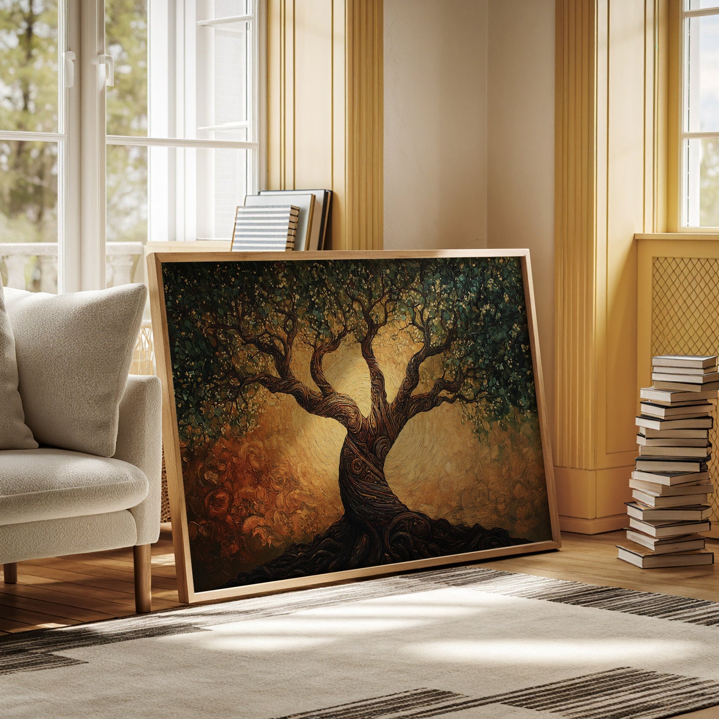 Ancient Olive Dances At Dawn