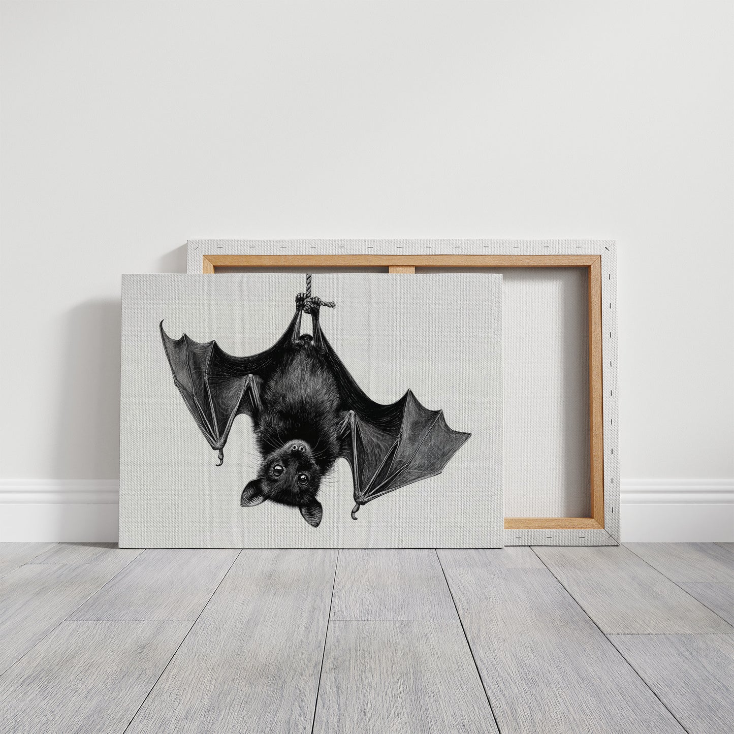 Nocturnal Scholar Hangs Between Pages