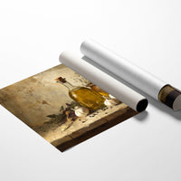 Golden Oil and Garden Herbs