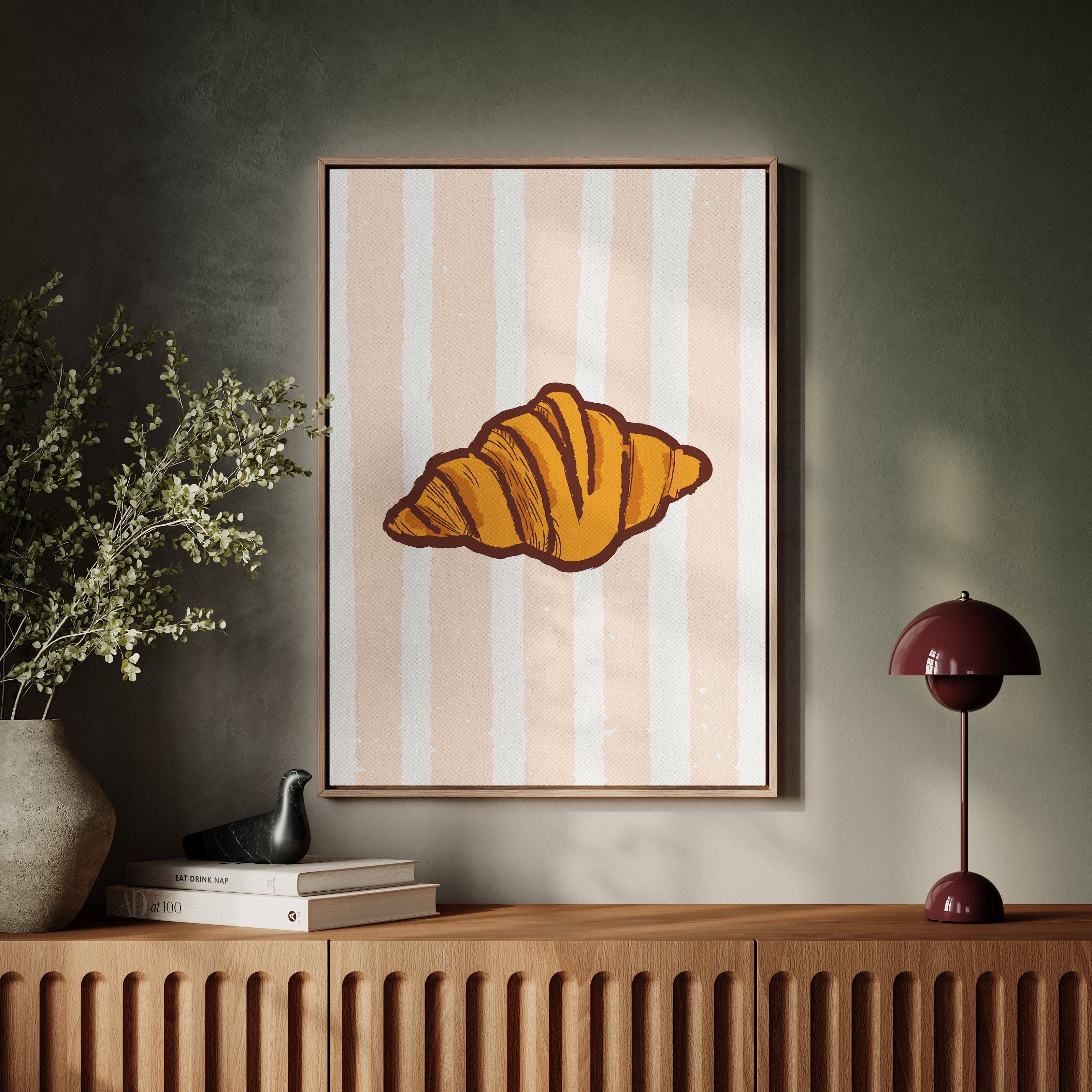 Morning Light Butters The Croissant