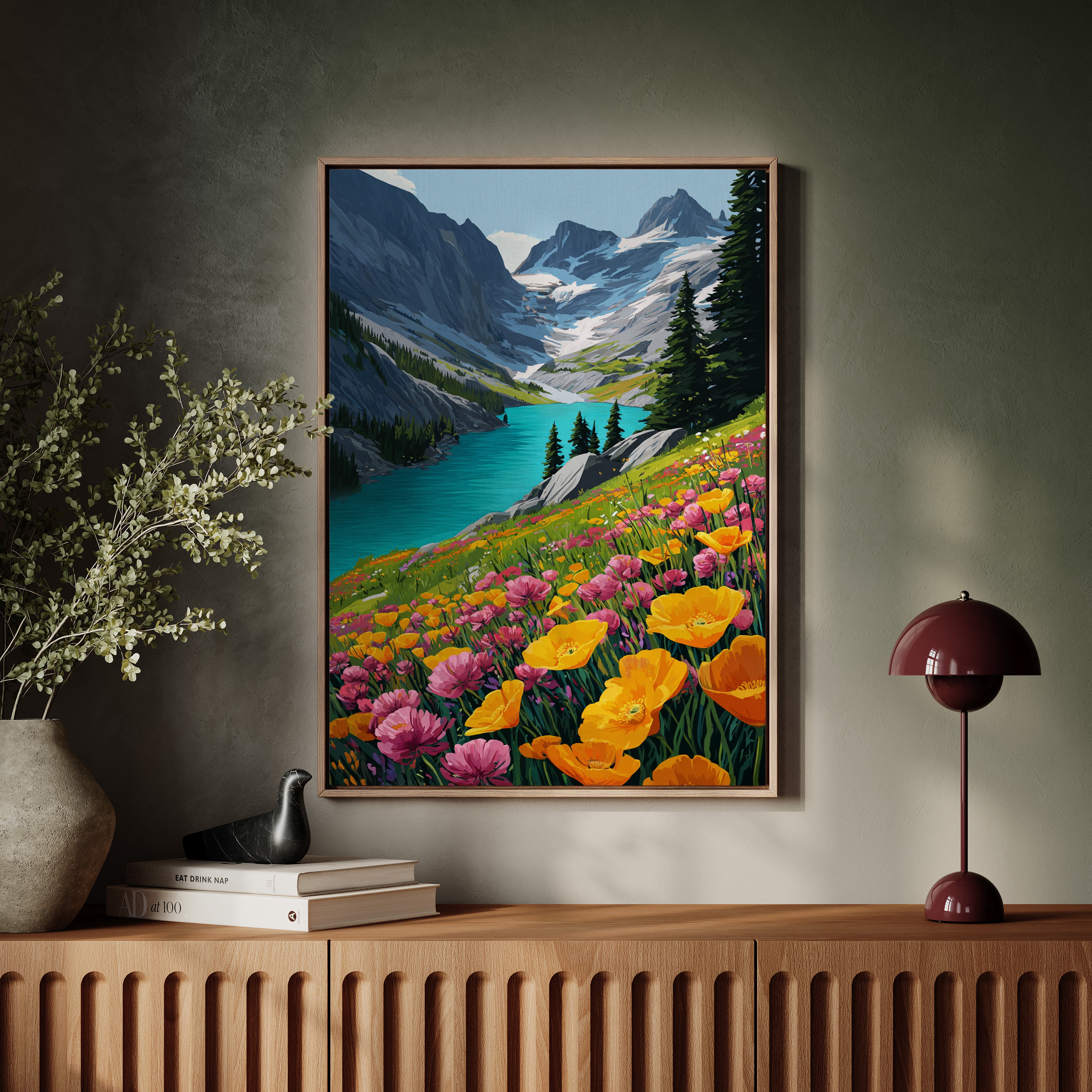 Beneath Peaks of Colorful Bloom