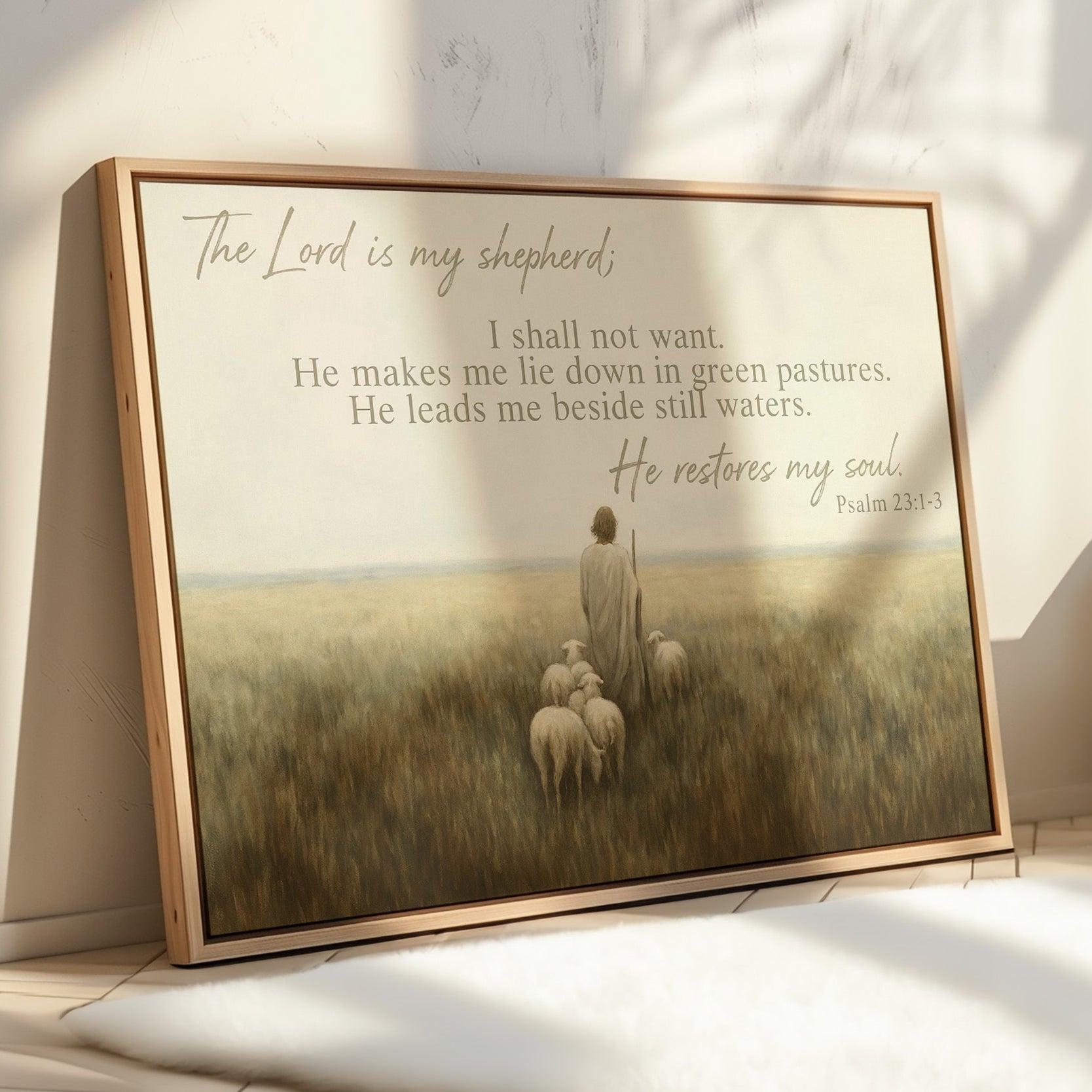 He Restores My Soul Psalm 23